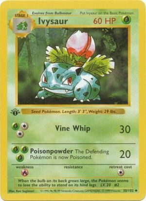 Ivysaur - 30/102 - 1st Edition