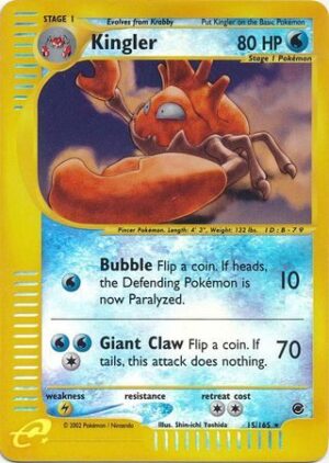 Kingler - 15/165 - Reverse