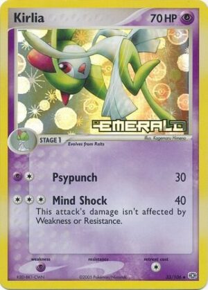 Kirlia - 33/106 - Reverse