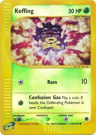Koffing - 114/165 - Reverse