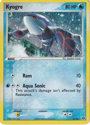 Kyogre - 6/106 (Holo)