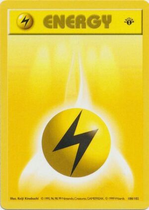 Lightning Energy - 100/102 - 1st Edition