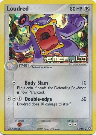 Loudred - 35/106 - Reverse