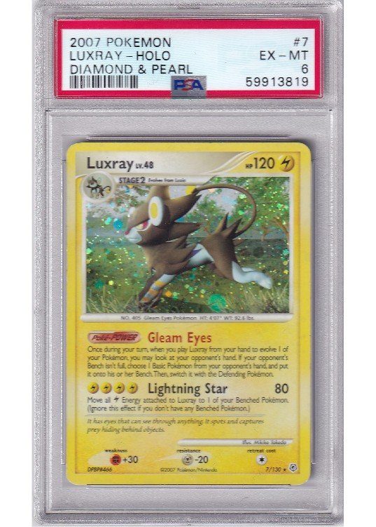 Luxray PSA 6 - Gradede pokemon kort p Pokemons.dk