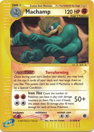 Machamp - 51/165 - Reverse