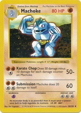 Machoke – 34/102 – Shadowless