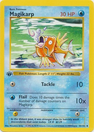 Magikarp – 35/102 – 1st Edition