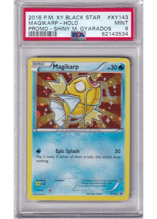 Magikarp XY143 PSA 9