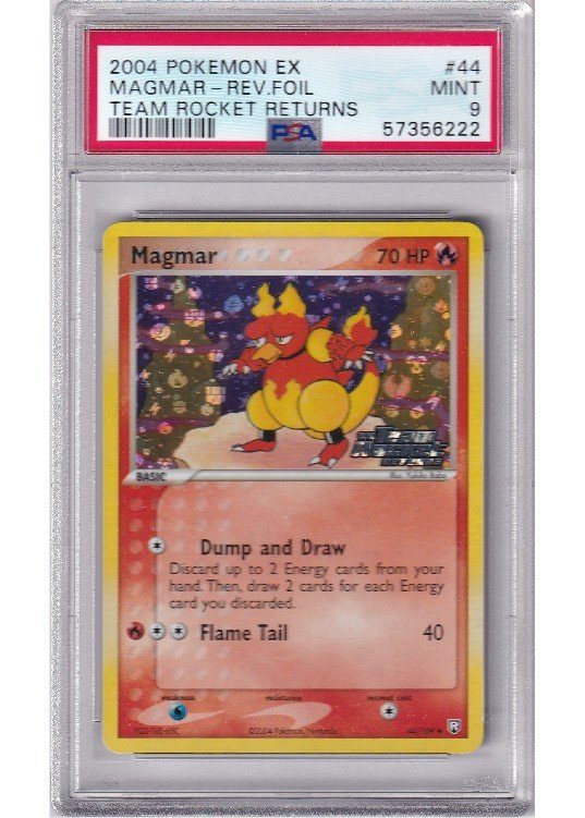 Magmar 44/109 Reverse Foil PSA 9