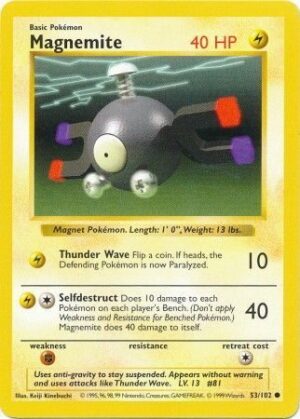 Magnemite - 53/102 - Shadowless