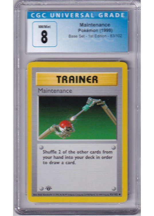 Maintenance – 83/102 – 1st Edition – CGC 8