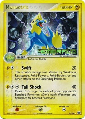 Manectric - 7/106 - Reverse