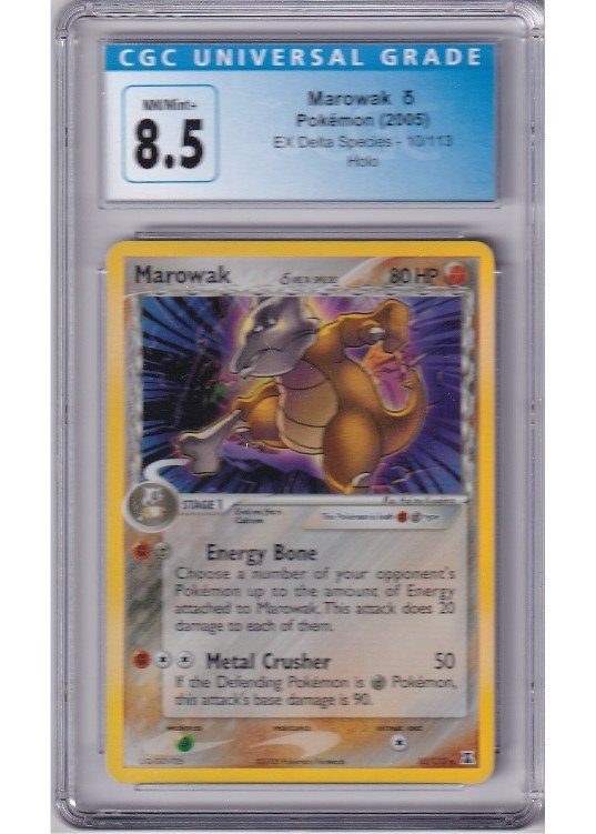 Marowak &delta; 10/113 CGC 8.5