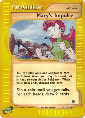 Mary's Impulse - 142/165 - Reverse