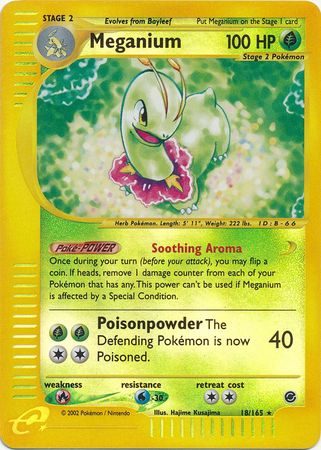 Meganium - 18/165 - Reverse
