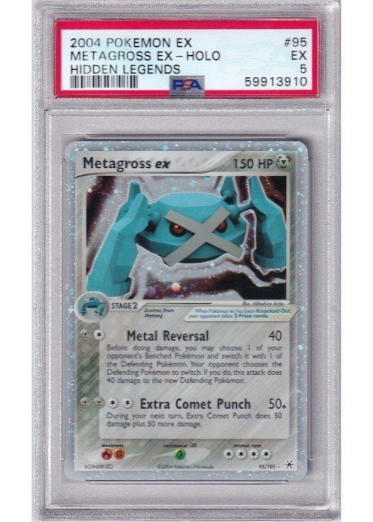 Metagross ex 95/101 PSA 5