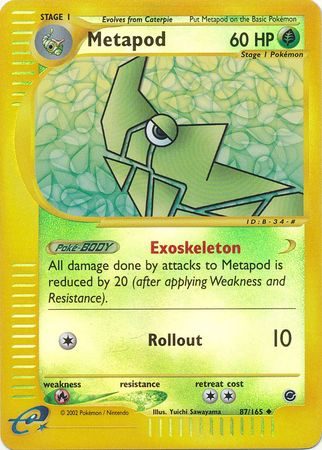 Metapod - 87/165 - Reverse
