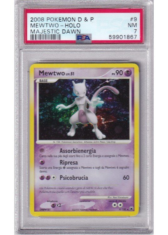 Mewtwo – 9/100 – PSA 7