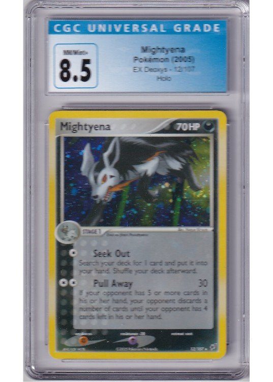 Mightyena 12/107 CGC 8.5