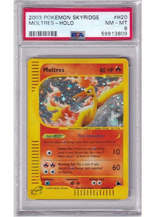 Moltres H20/H32 PSA 8