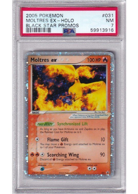 Moltres ex – 031 – PSA 7