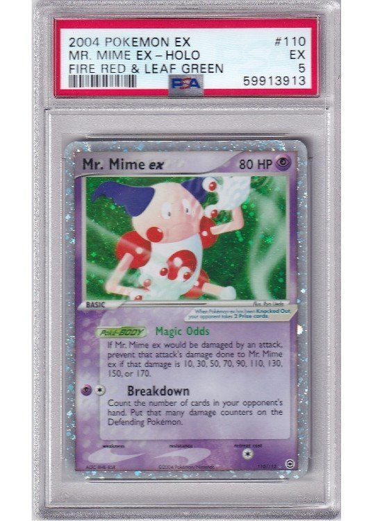 Mr. Mime ex 110/112 PSA 5