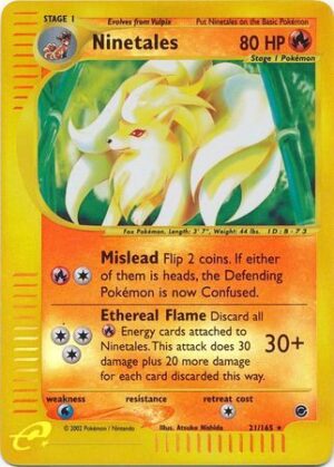 Ninetales - 21/165 - Reverse