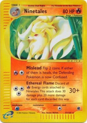 Ninetales - 57/165 - Reverse