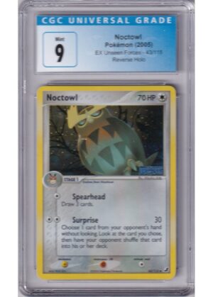 Noctowl 43/115 Reverse Foil CGC 9