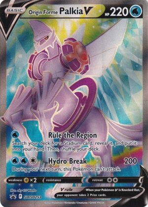 Origin Forme Palkia VSTAR Premium Collection - Origin Forme Palkia V SWSH253 - Pokemon Sword & Shield Promo kort