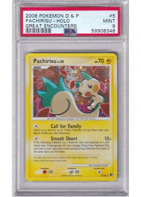 Pachirisu – 5/106 – PSA 9