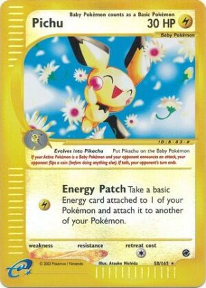 Pichu - 58/165 - Reverse