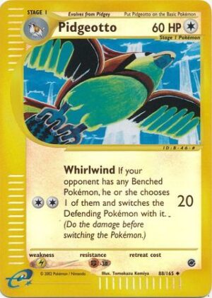 Pidgeotto - 88/165 - Reverse