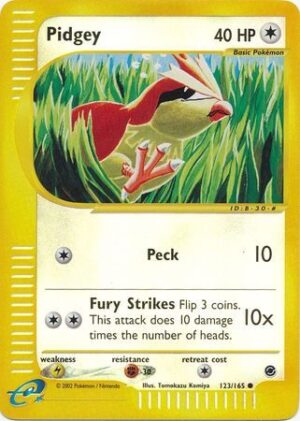Pidgey - 123/165 - Reverse