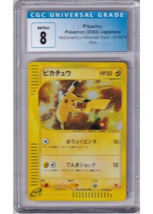Pikachu 010/018 CGC 8