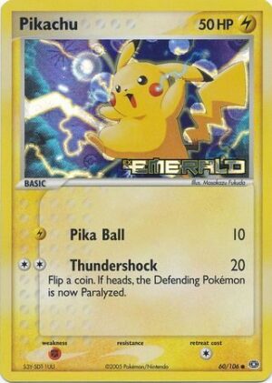 Pikachu - 60/106 - Reverse