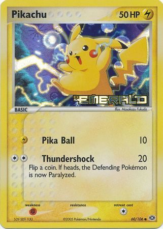 Pikachu - 60/106 - Reverse
