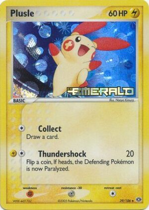 Plusle - 39/106 - Reverse