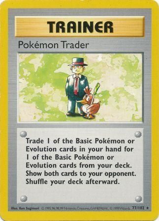 Pokémon Trader – 77/102 – Shadowless