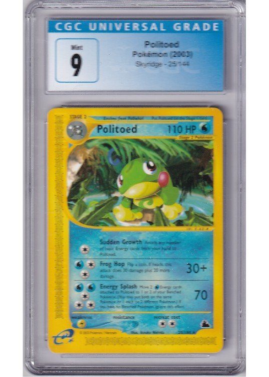 Politoed 25/144 CGC 9