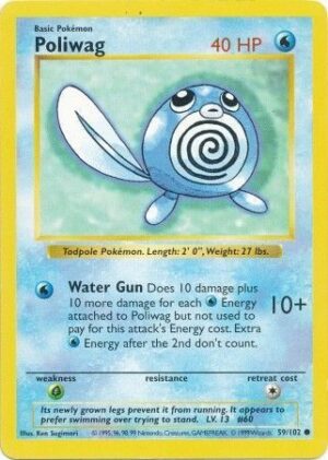 Poliwag - 59/102 - Shadowless