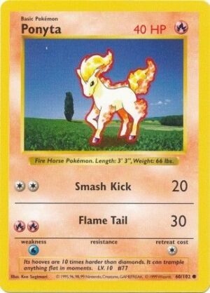 Ponyta - 60/102 - Shadowless