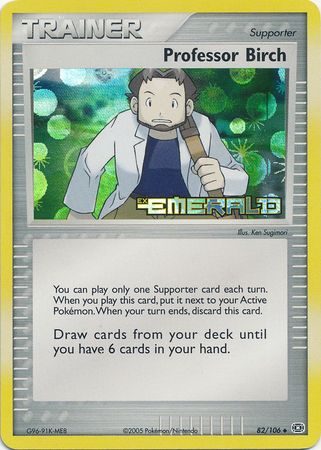 Professor Birch - 82/106 - Reverse