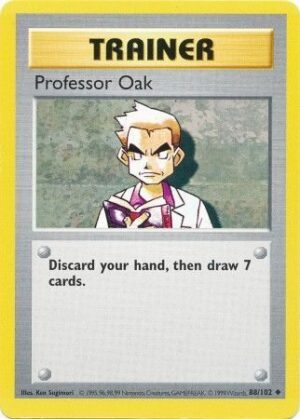 Professor Oak - 88/102 - Shadowless