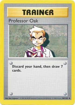 Professor Oak - 88/102 - Shadowless