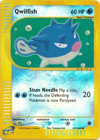 Qwilfish - 127/165 - Reverse