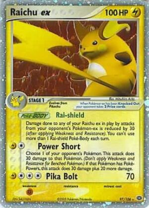 Raichu ex - 97/106