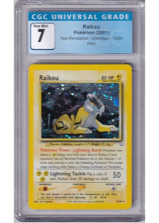 Raikou 13/64 CGC 7