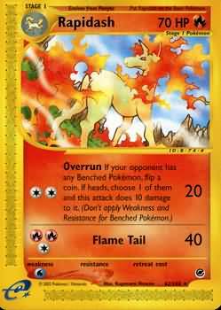 Rapidash - 62/165
