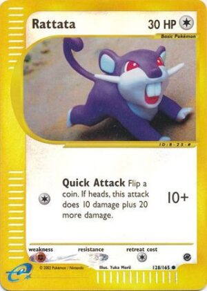 Rattata - 128/165 - Reverse